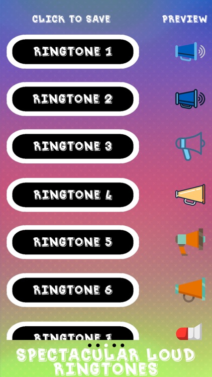 Spectacular Loud Ringtones