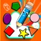 Learn color shape learning for children