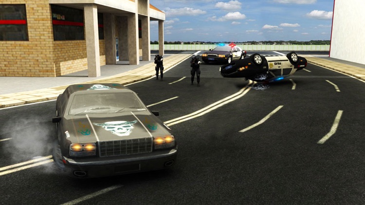 Super-Market Car Driver 3D: Police Shooting Gangster in Mad Crime City screenshot-3