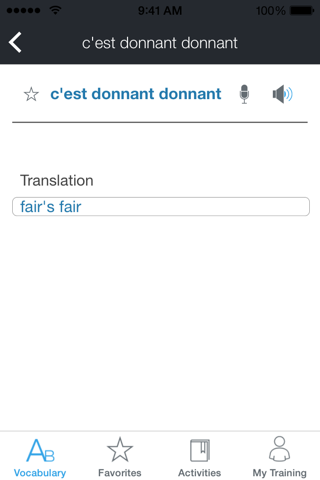 Rosetta Stone French Vocabulary screenshot 2