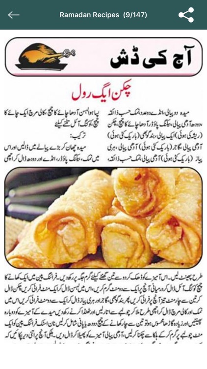 Ramadan Recipes in Urdu