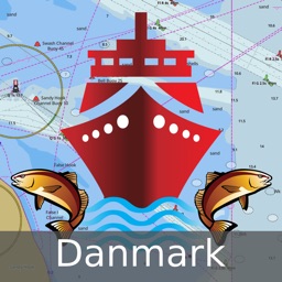 Marine Navigation - Denmark - Offline Gps Nautical Charts for Fishing, Sailing and Boating
