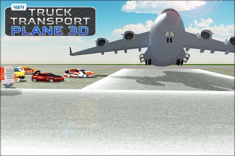 4x4 Truck Transport Plane 3D screenshot 3