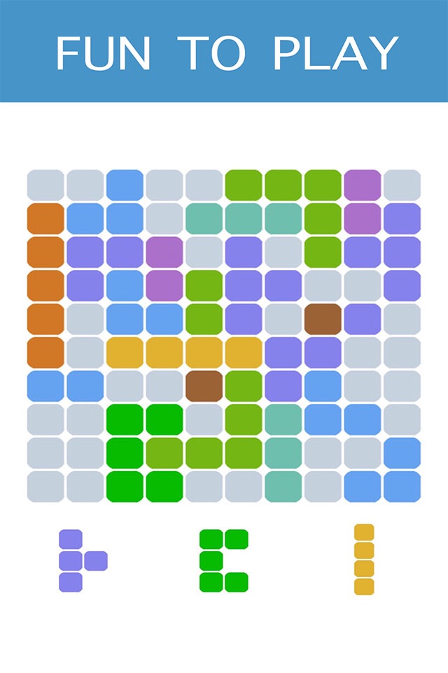 super grid block game - for 10-10 screenshot 4