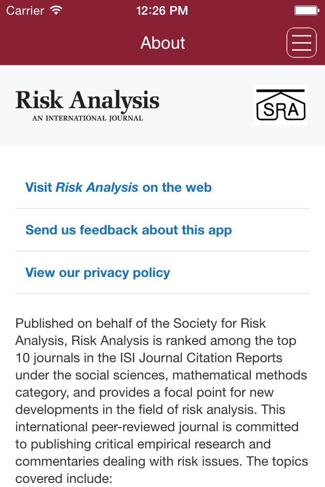 Risk Analysis screenshot 4