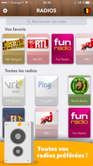 Radios Belges : toute la radio GRATUITEM