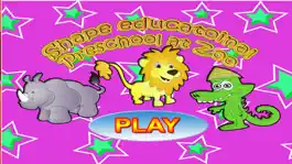 Game screenshot shape educational preschool at the zoo apk