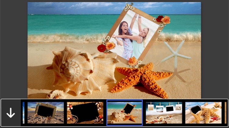 Beach Photo Frame - Amazing Picture Frames & Photo Editor