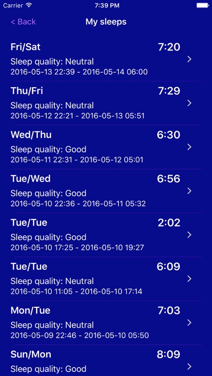 Sleep monitoring free screenshot-4