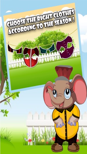 My Little Elephant Dress Up - Cute Appu Dress Up Game For Ki(圖2)-速報App