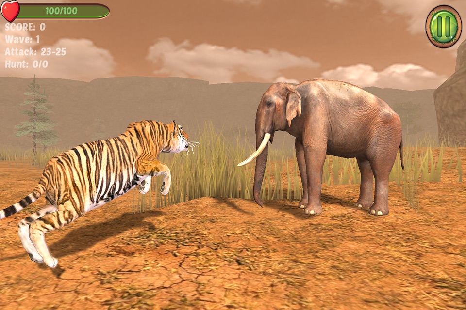 Hungry Tiger 3D screenshot 3