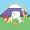 Icon Cute White Elephant - Fun Reflex Game from the makers of Growing Pug
