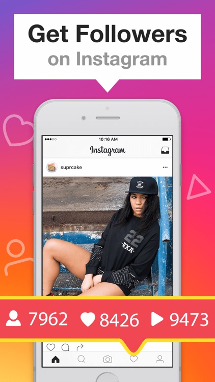 Get Free Followers & Likes for Instagram - 10000 Video Views Boost on Imstagram