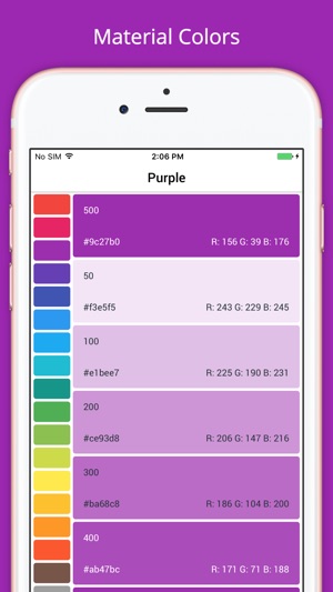 Material Colors(圖1)-速報App