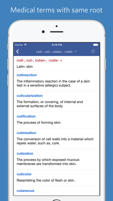 How to cancel & delete Medical roots, prefixes and suffixes from iphone & ipad 3