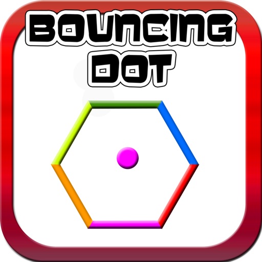 Bouncing Dot - Rotate Hexagon icon