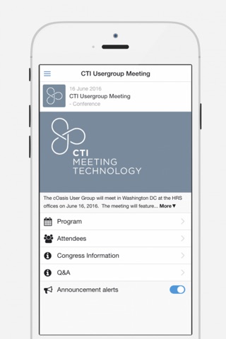 CTI Meeting Technology screenshot 2