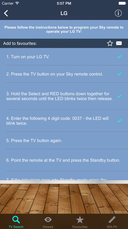 TV Remote Controller Codes