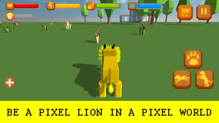 Cube Lion Survival Simulator Full