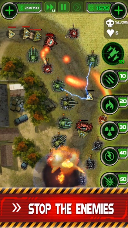 Tower Defense - Civil War screenshot-4