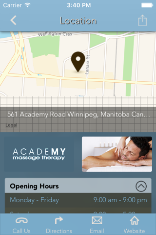 Academy Massage screenshot 3