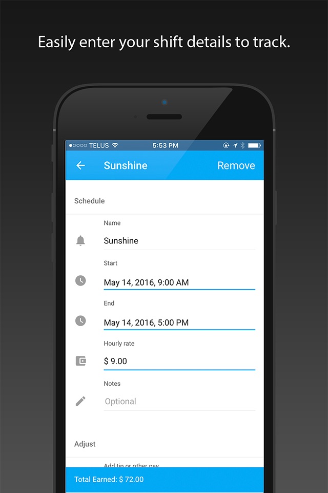 Shift Organizer - Easily plan and track shift work screenshot 2