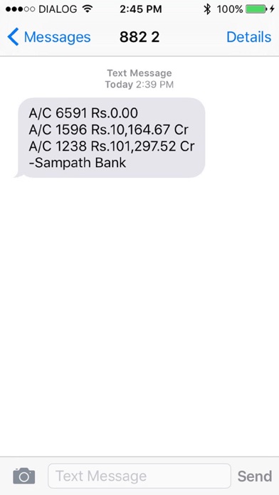 How to cancel & delete Sampath Missed Call Banking from iphone & ipad 2