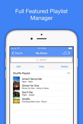 Cloud Music Player - Music Streamer & Playlist Manager for Cloud Platforms screenshot 3