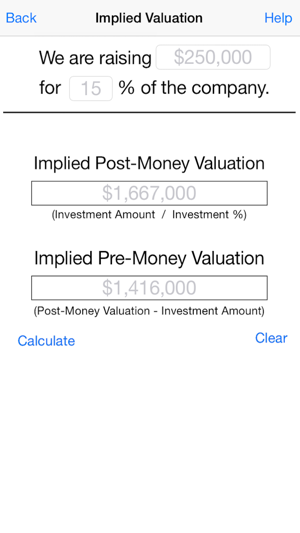 Founder's Pocket App: Startup Valuation(圖2)-速報App