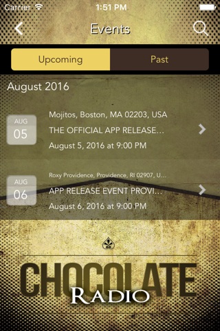 Chocolate Radio 2.0 screenshot 3