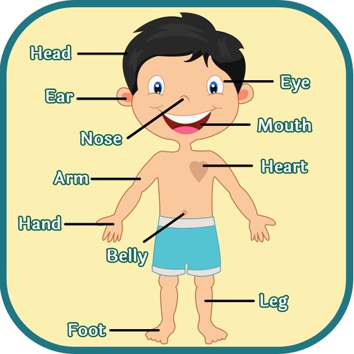 Learning Human Body Parts - Baby Learning Body Parts iOS App