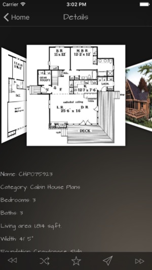 Cabin House Plans Details(圖2)-速報App