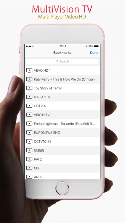 MultiVision TV - Multi Player TV Movie 4K and for YouTube HD Free App Download ! screenshot-4