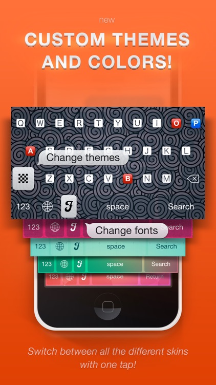 Textizer Font Keyboards Free - Fancy Keyboard themes with Emoji Fonts for Instagram