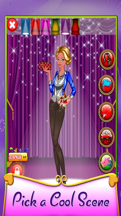 American Celebrity Star Dress-up: Hollywood Dream Girl Fashion Outfits FREE screenshot-3