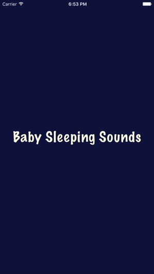 Baby Sleeping Sounds