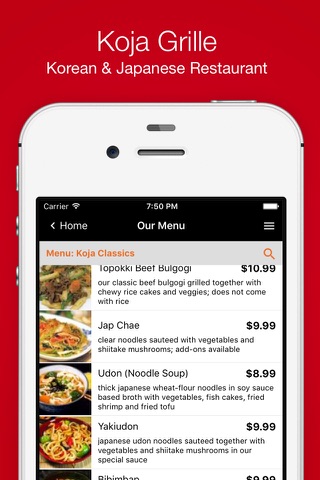 Koja Grille screenshot 2