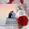Rose Flowers Photo Frame - Make Awesome Photo using beautiful Photo Frames