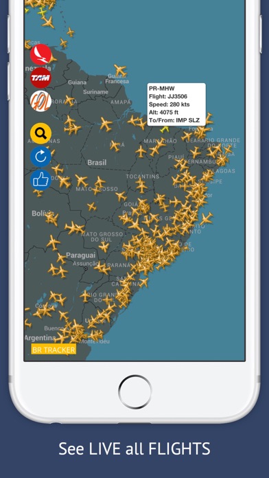 How to cancel & delete BR Tracker Free : Live Flight Tracking & Status from iphone & ipad 1