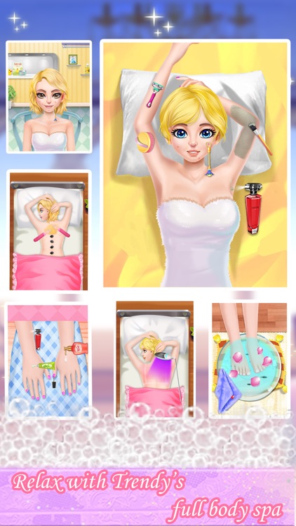 Fashion girl body spa pro