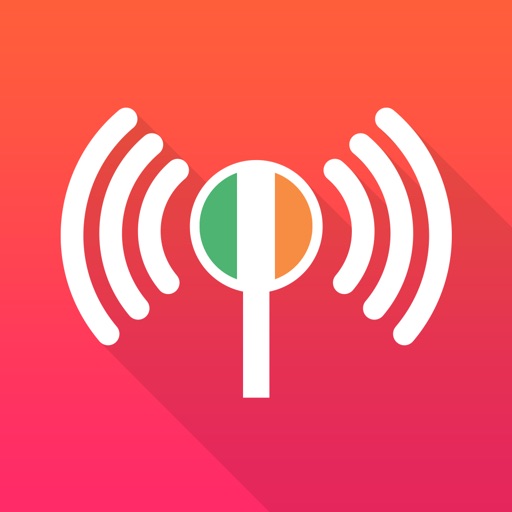 Ireland Radio Player - Free online fm, am digital live stream tuner on news, music channel & station for Irish people Icon