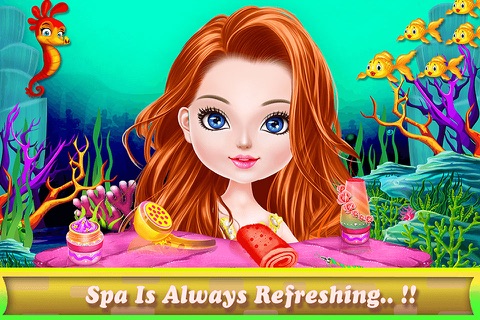Mermaid Hairstyle Makeup Salon girls games screenshot 4