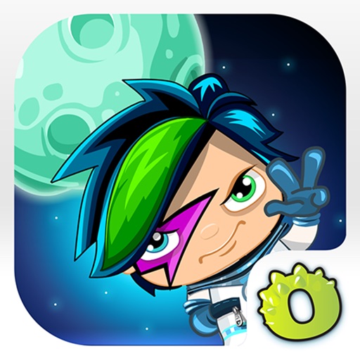 Iggy a little astronaut in a blast mission to space iOS App