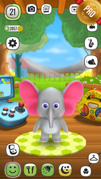 How to cancel & delete ! My Talking Elephant Elly PRO - Virtual Pet from iphone & ipad 1