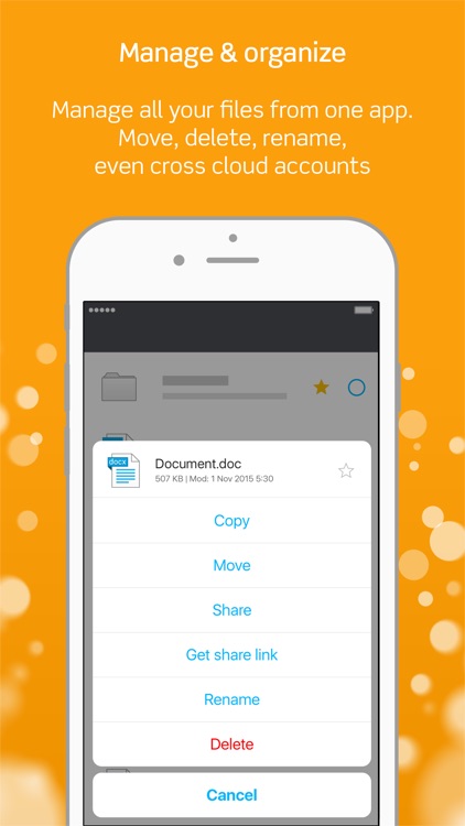 File Manager & Unzip for Dropbox, OneDrive & PDF