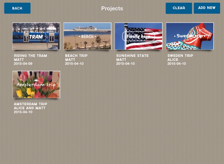 EF MyTake Video Editor for iPad