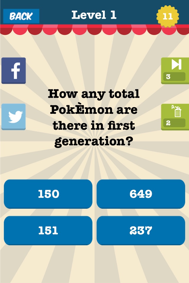 Cartoon Trivia Questions and Answers - Ultimate Quiz For Pokemon Fans screenshot 3