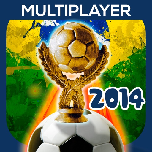Brazil World Soccer Free Game 2014 Multiplayer HD icon