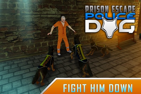 Prison Escape Police Dog 3D – Jail Break Prisoners Chase Simulation screenshot 4