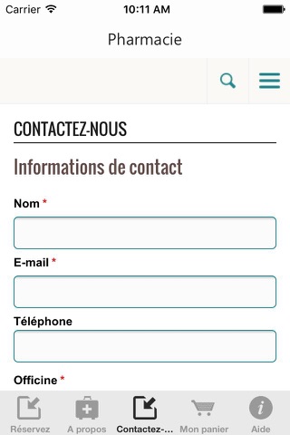 Pharmacies Servais screenshot 3